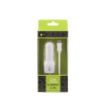Cargador de coche-mechero con cable iPhone 5-7 / Blanco / Ca500 / One+